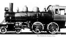 SA & AP locomotive #72, built in 1924.