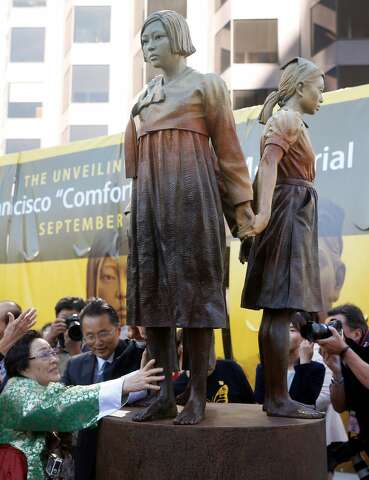 Comfort Women Statue Unveiled In Sf Chinatown Sfgate