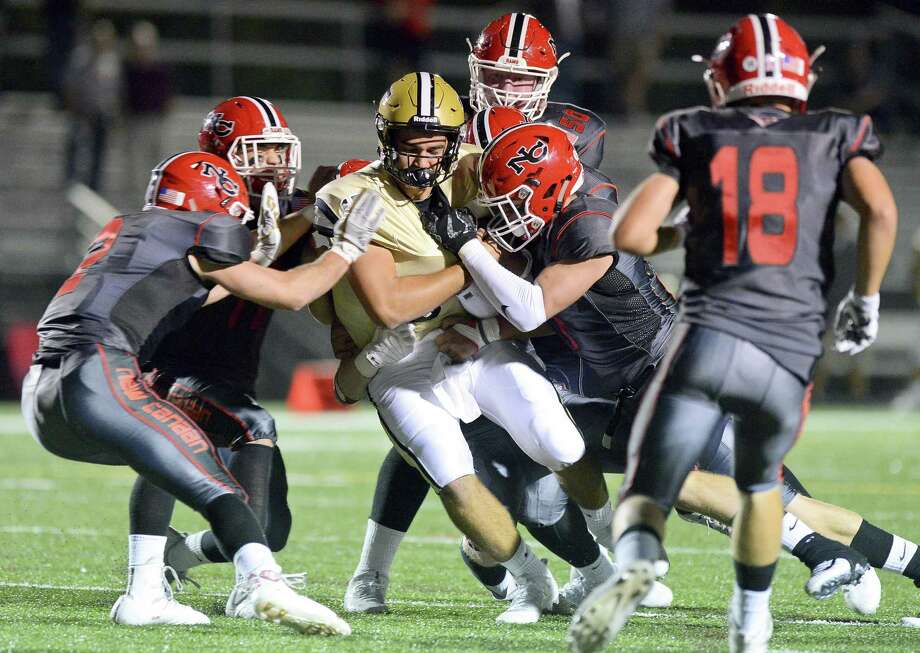 New Canaan football routs Trumbull - Connecticut Post