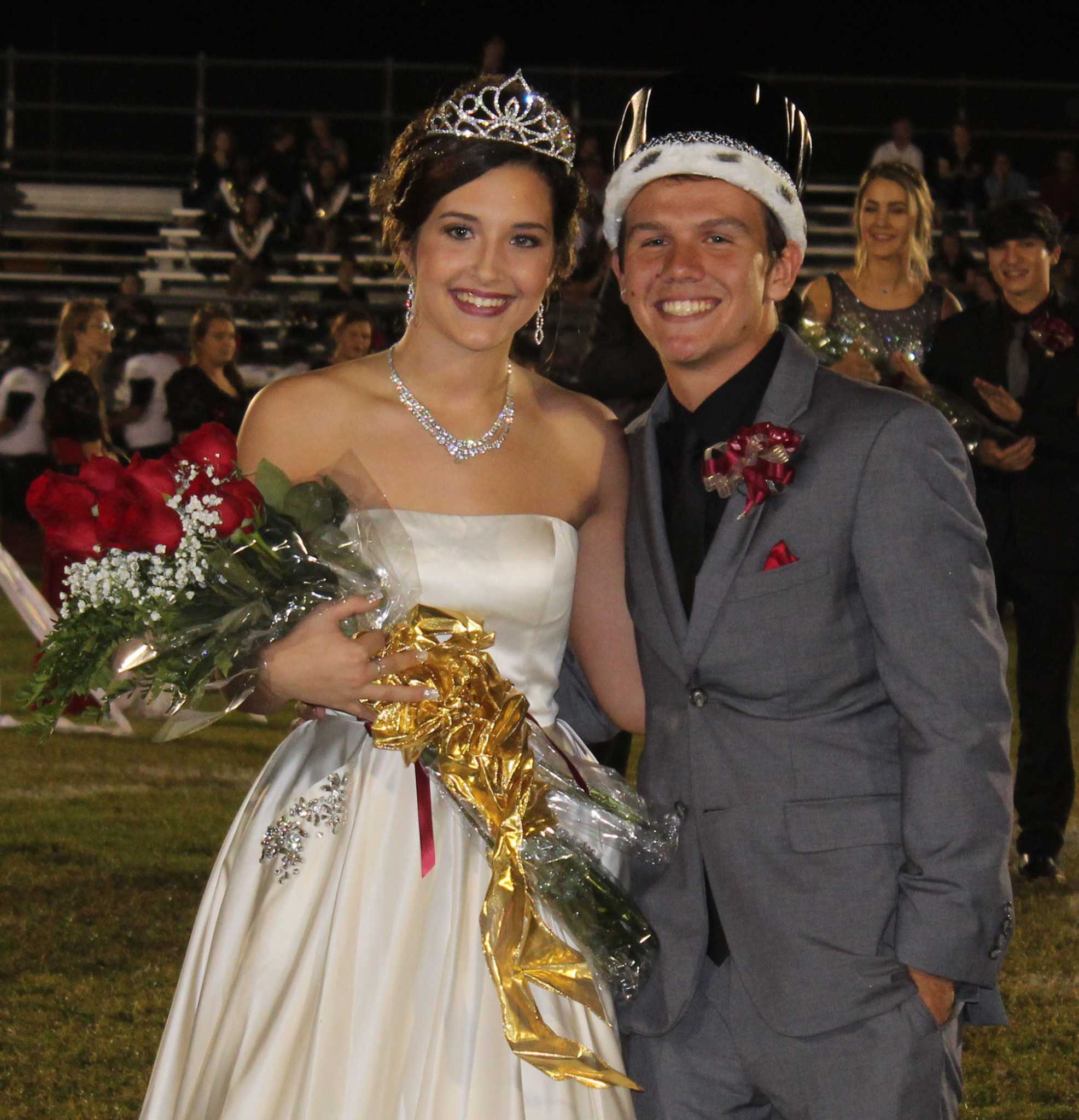 Tarkington High School crowns homecoming king, queen