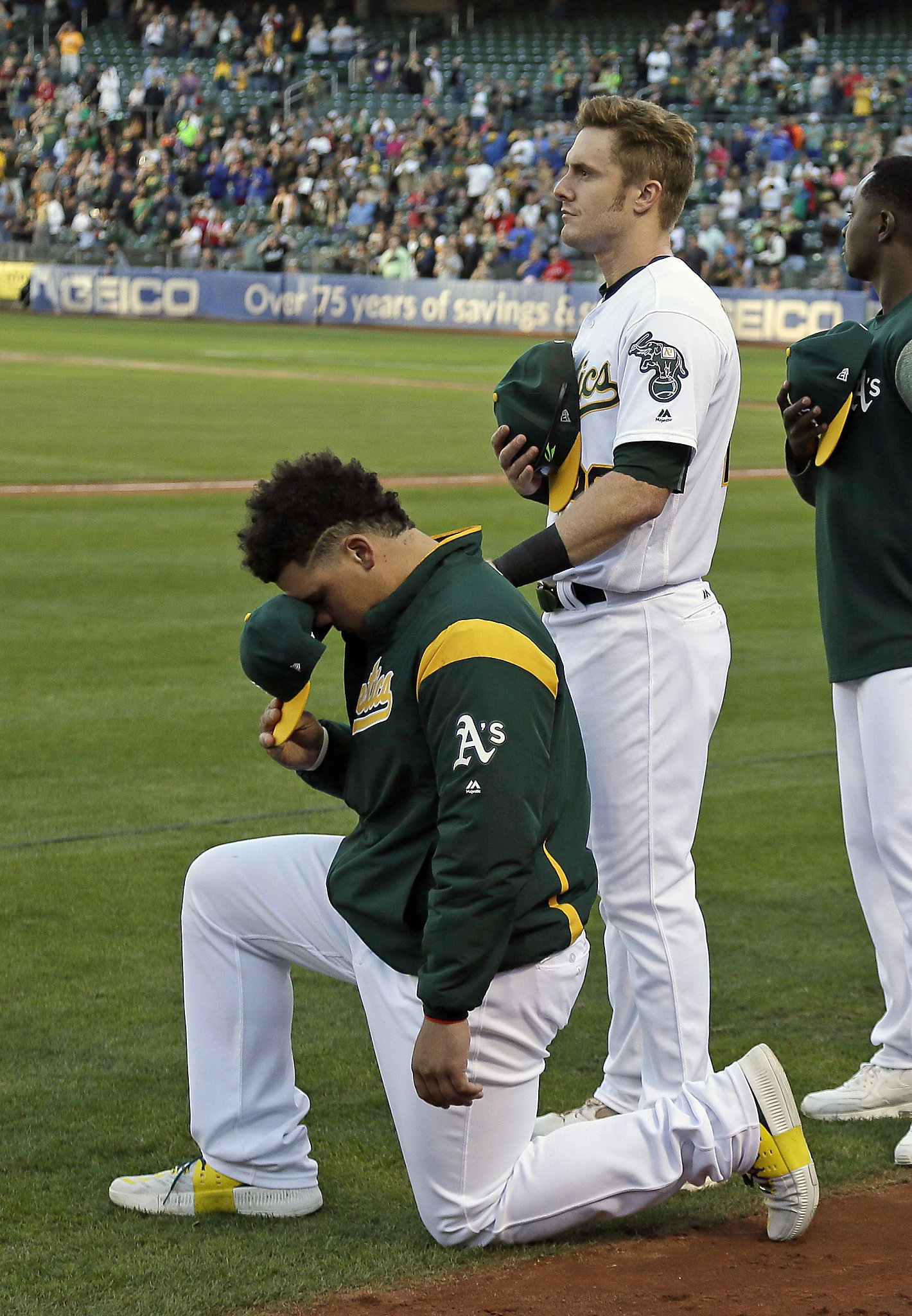 A's Mark Canha speaks out on social injustice, Bruce Maxwell's