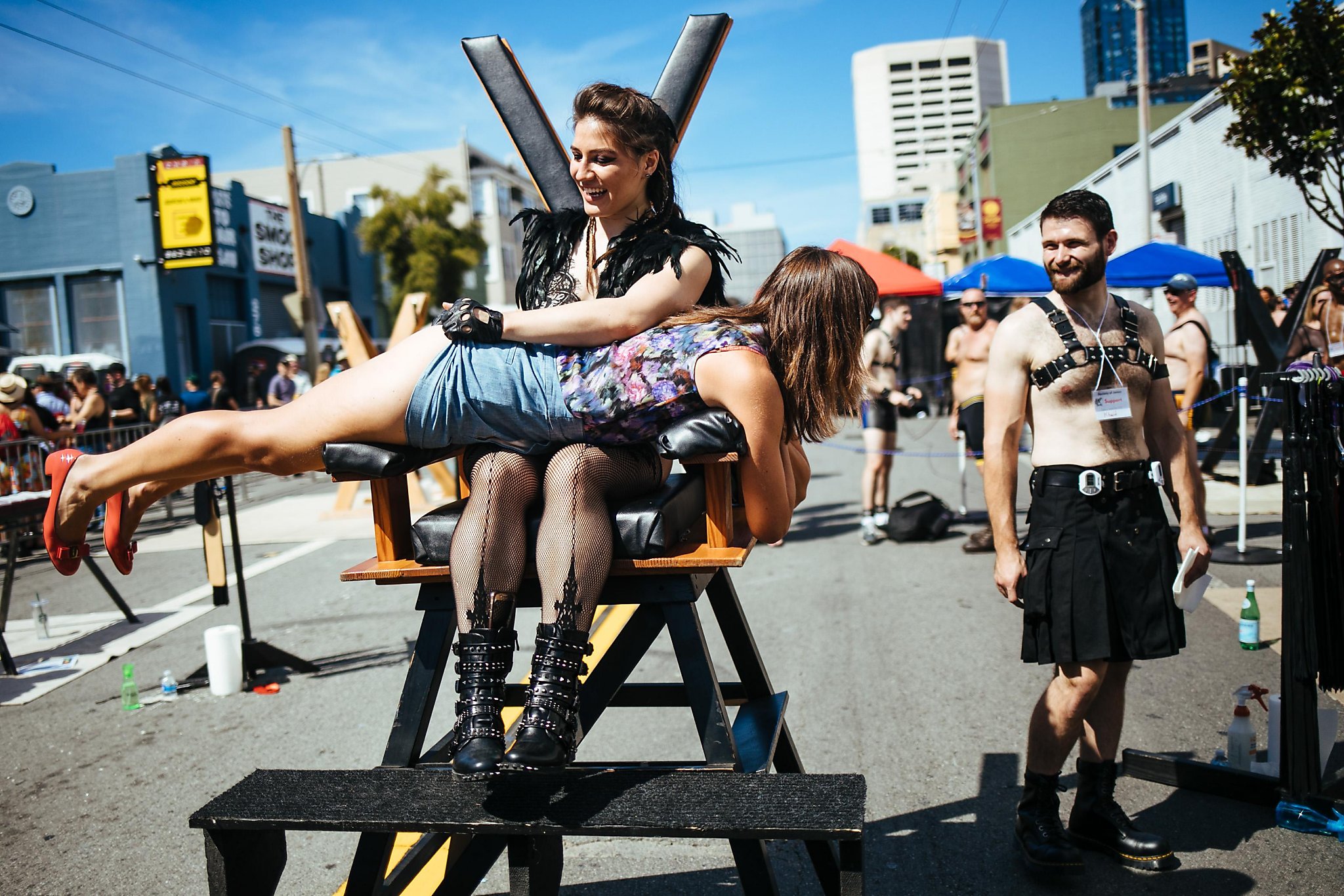 Thousands showed up Sunday to celebrate the Folsom Street Fair in San Franc...
