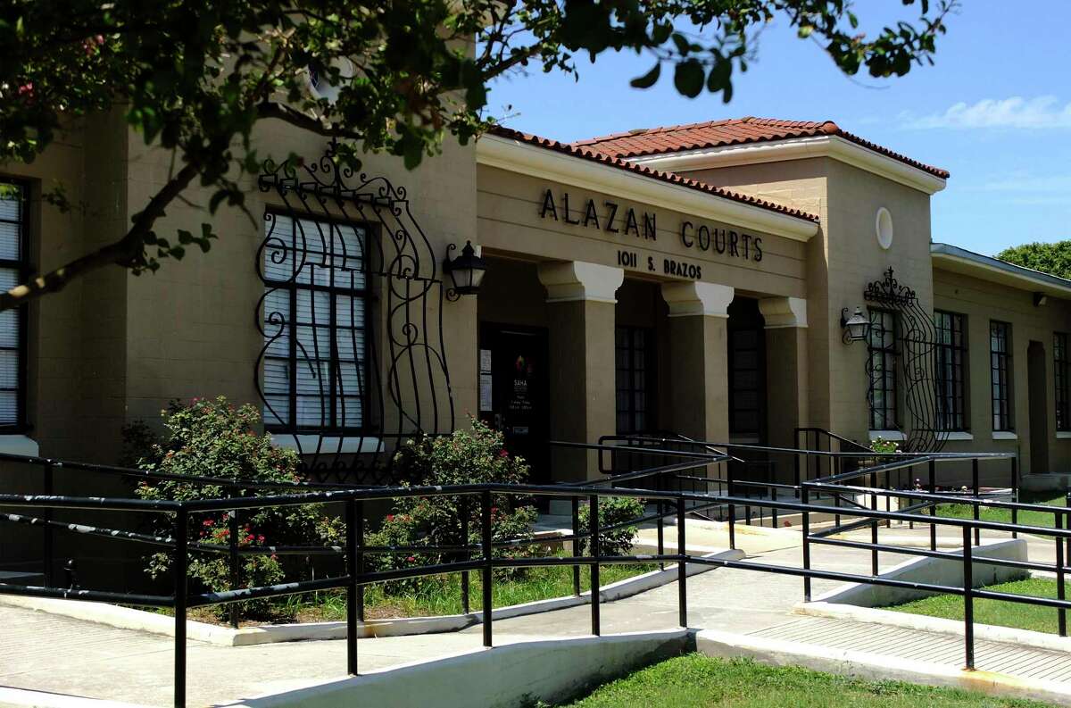 Alazan-Apache Courts, which first opened in 1940, was included in the National Trust for Historic Preservation’s annual “America’s 11 Most Endangered Public Places” list for 2020. Much of the complex is targeted for a phased-in demolition.