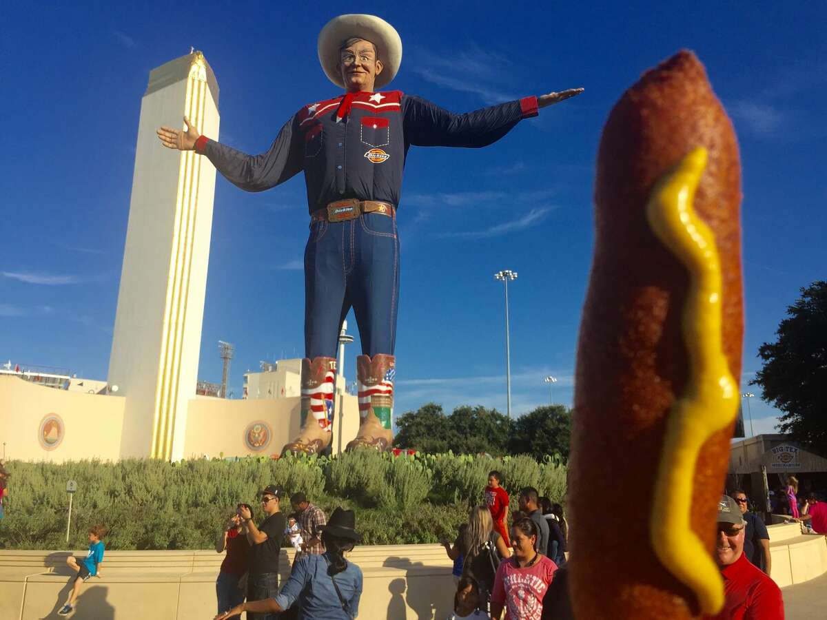The State Fair of Texas is launching a drive-thru with a menu of fair food, including Fletcher’s corny dogs, fried Oreos and turkey legs.