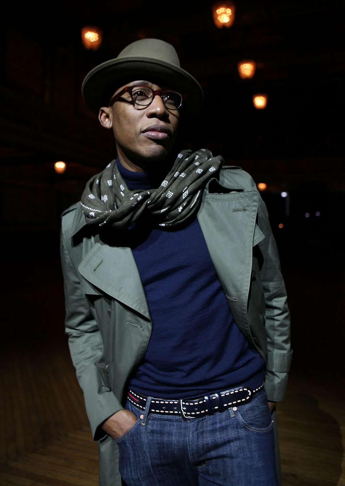 Raphael Saadiq previews his new album, Stone Rollin', with a show at the Regency Center in San Francisco, Calif., as he talks to us after a sound check on Friday, April 15, 2011.