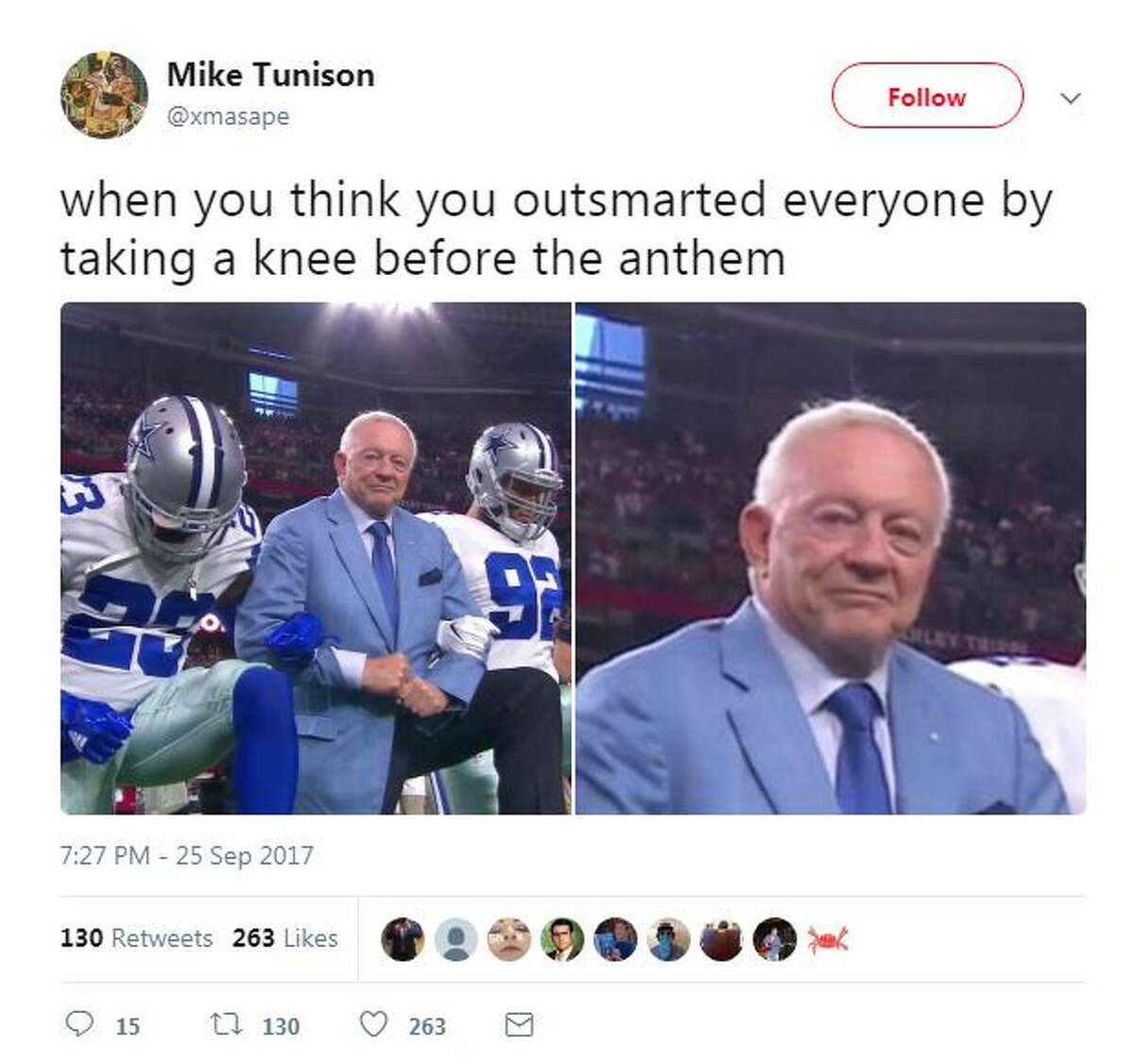 Internet Creates Hilarious Memes Following Dallas Cowboys Win And Pregame Kneel