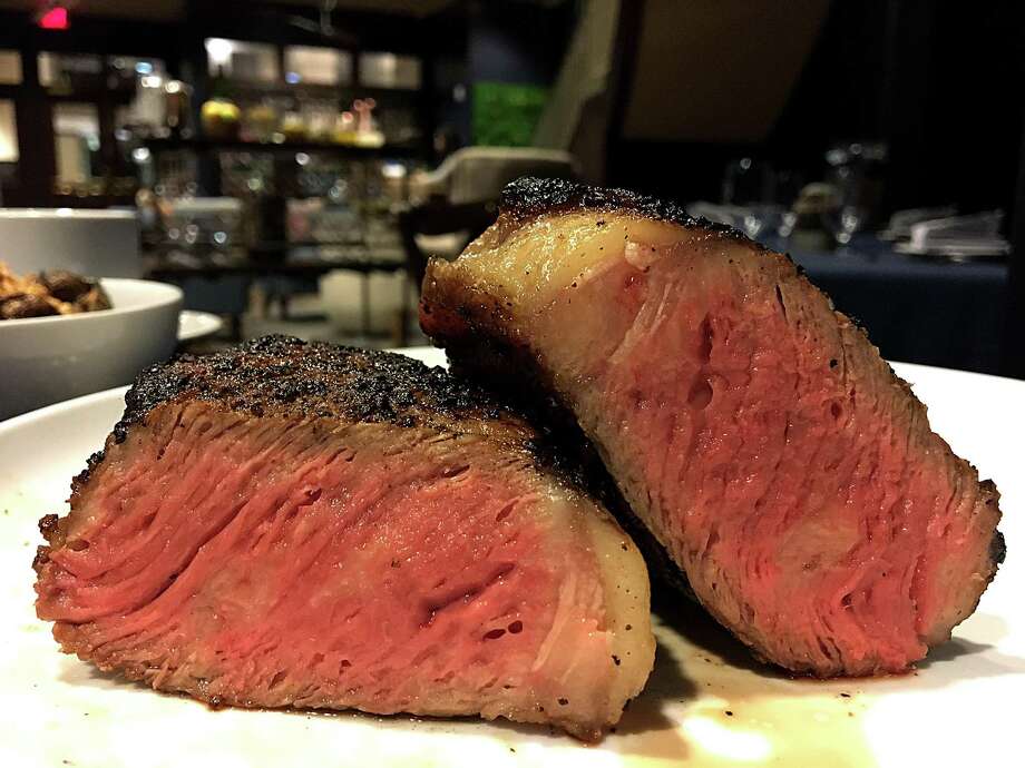 Review Chef Jason Dady Hits His Target At Range Chophouse On The A 45 Day Aged Rib Eye Steak From Chef Jason Dady S New Range Restaurant