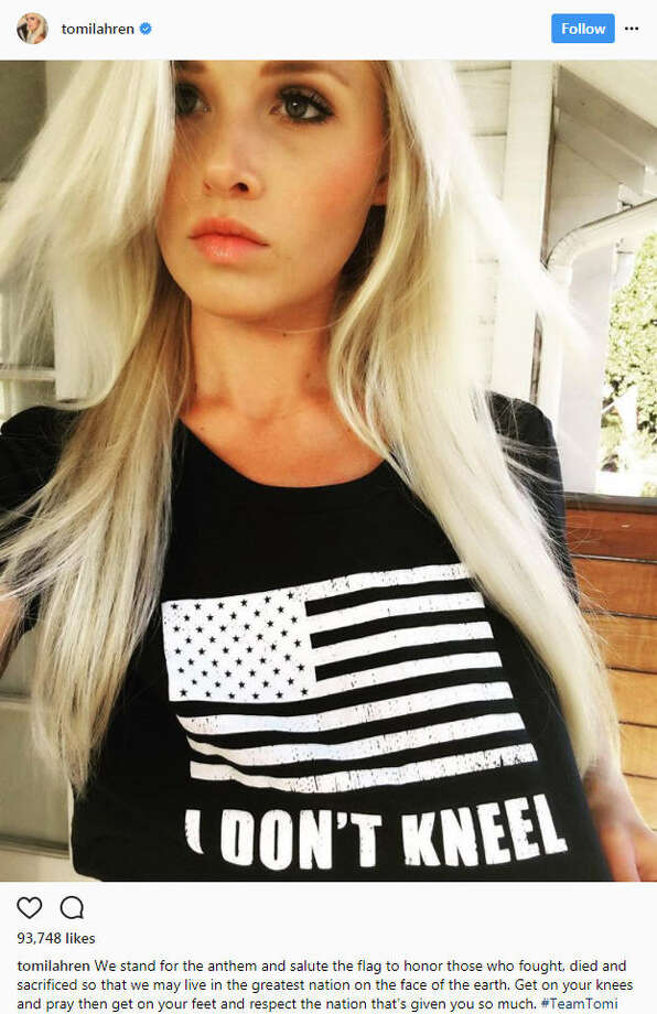 Tomi Lahren Others Share Photos To Counterprotest Nfl