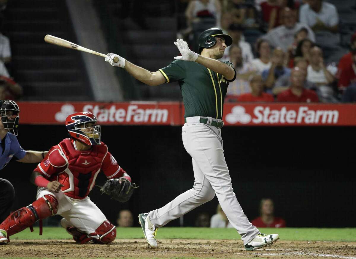 Matt Olson recap How A’s 1st baseman reinvented swing, went on