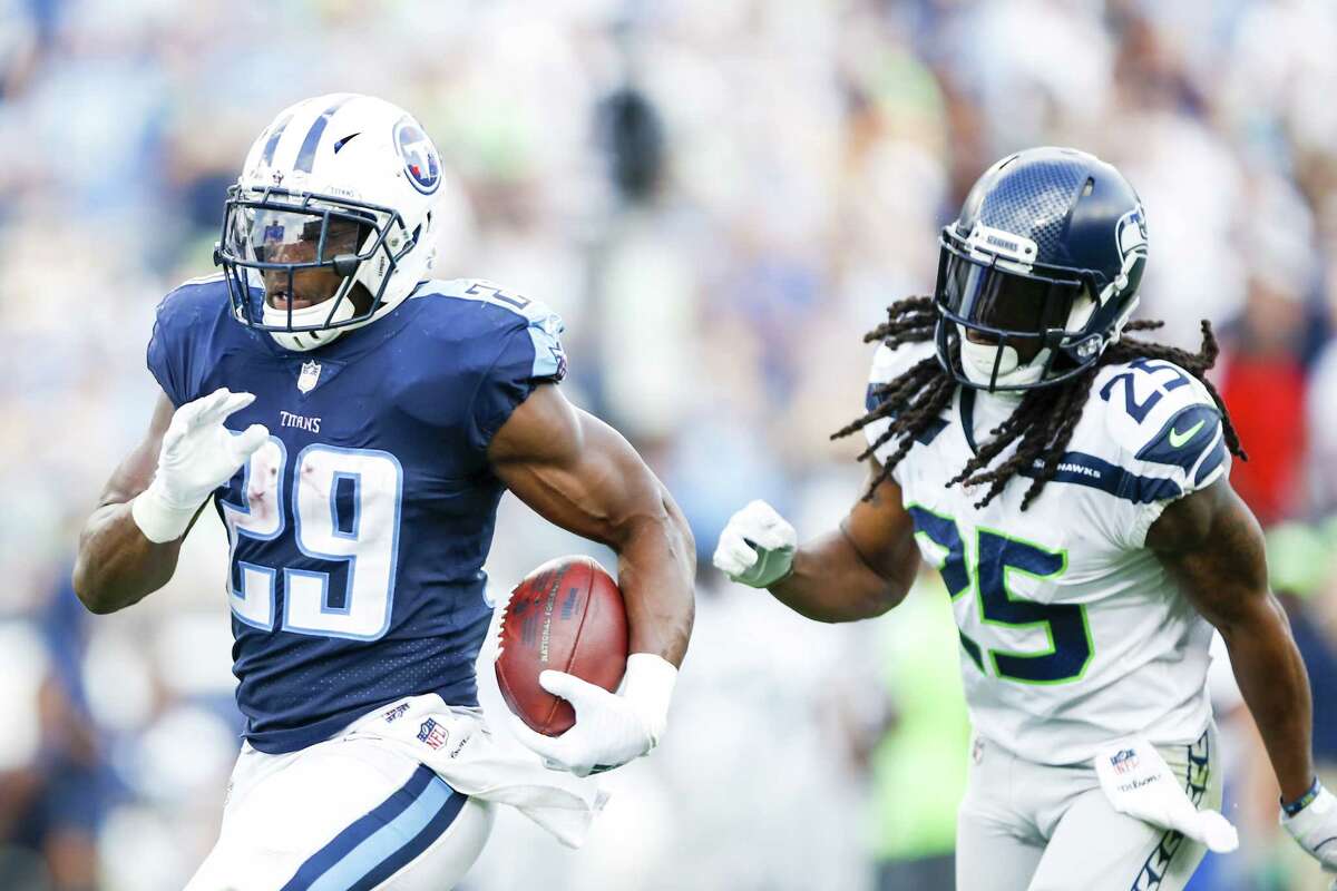 With DeMarco Murray, left, as the featured back, the Titans will bring the second-best rushing attack in the NFL to NRG Stadium on Sunday.