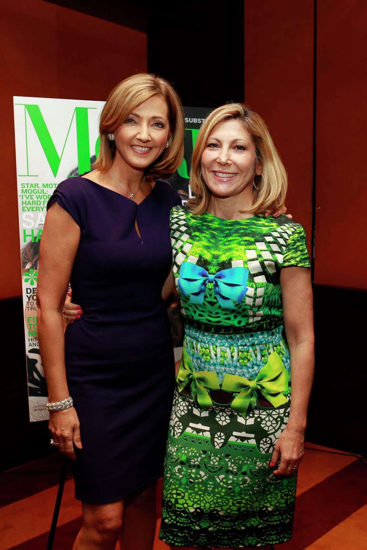 Click through the slideshow of longtime Capital Region news personalities.  Chris Jansing of MSNBC, who Capital Region audiences knew as Chris Kapostasy, with More magazine Editor in Chief Leslie Jane Seymour on Sept. 27, 2012 in New York.