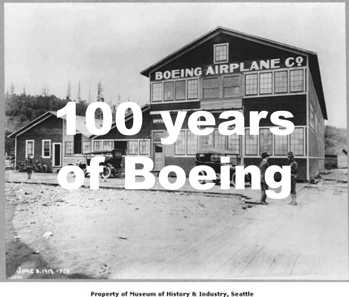 A look back at 100 years of Boeing in photos.