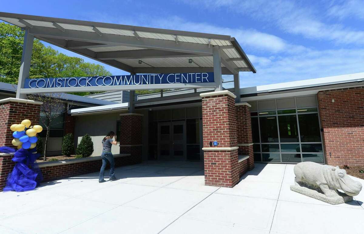 The newly renovated Comstock Community Center in Wilton, Conn. Wednesday, May 18, 2016.