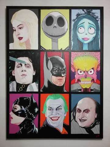 Incredible artwork from East End Studio Gallery\u0027s Tim Burton