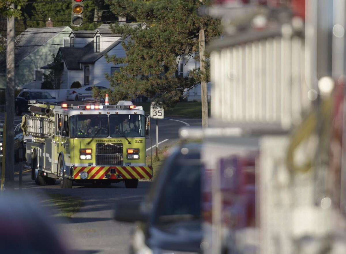 Firefighters on Thursday were at the scene of a tank explosion at a Glenville asphalt plant that force authorities to evacuate a nearby hotel on Freemans Bridge Road. 