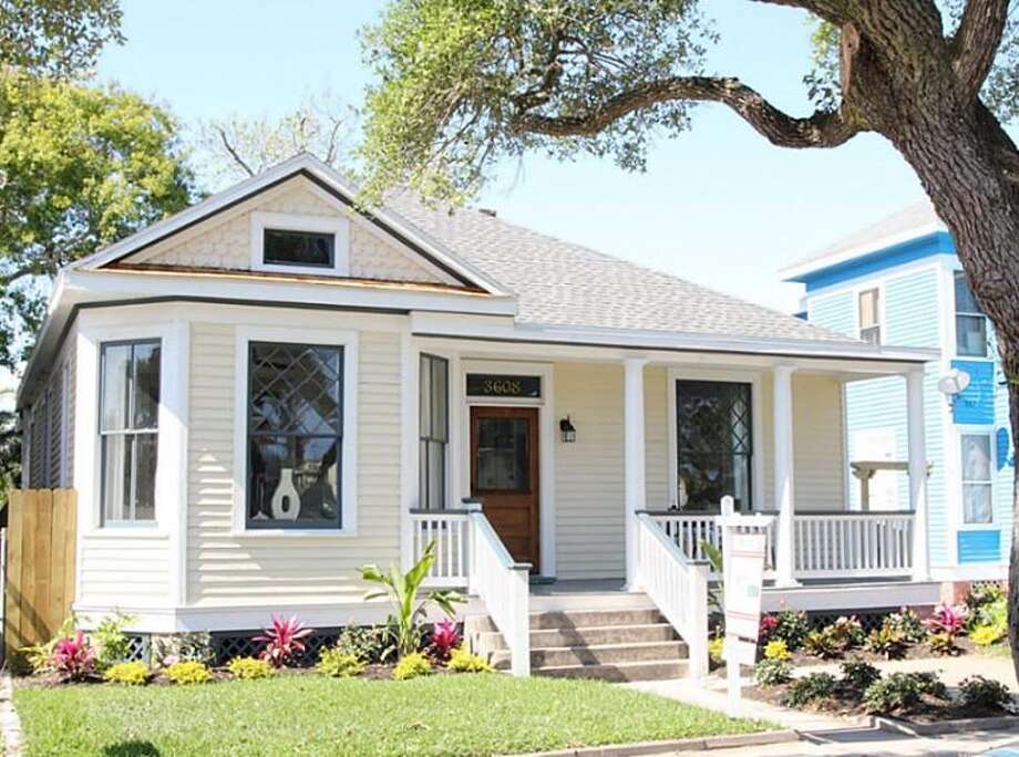 Before and after Two historical Galveston homes undergo amazing