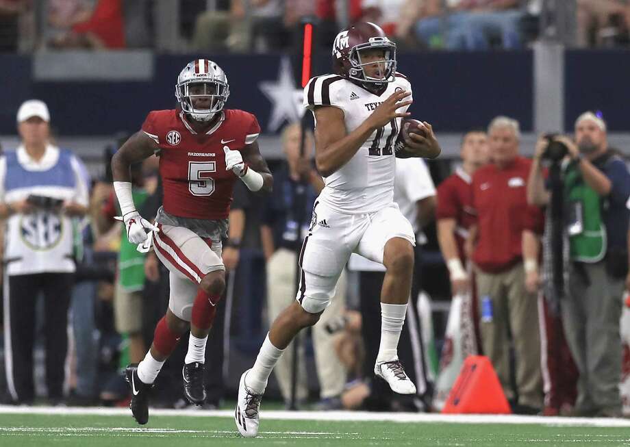 College Football Preview Texas A M Vs Arkansas Houston Chronicle
