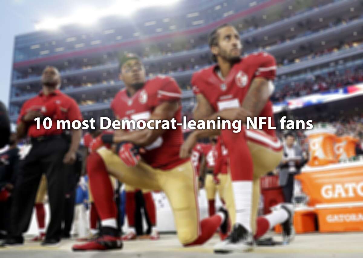 Ranking the most conservative, liberal NFL fans