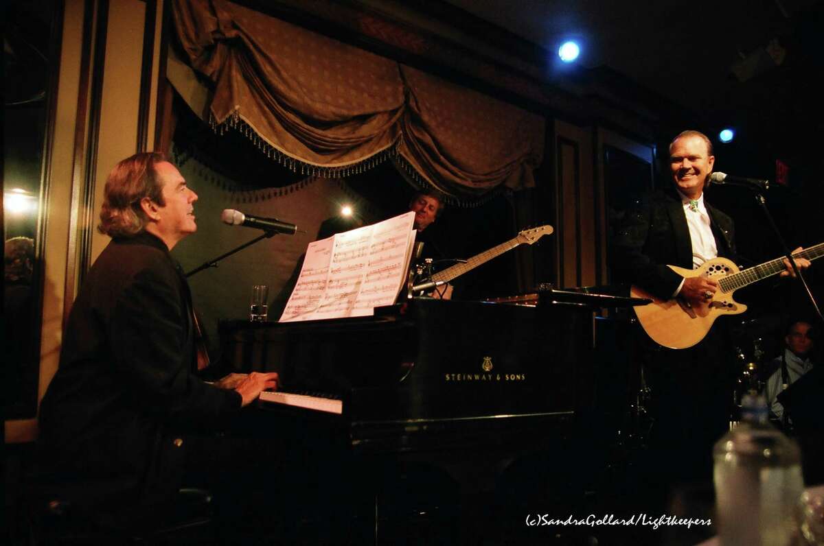 Jimmy Webb, left, and Glen Campbell collaborated in the studio and on the stage for 50 years.