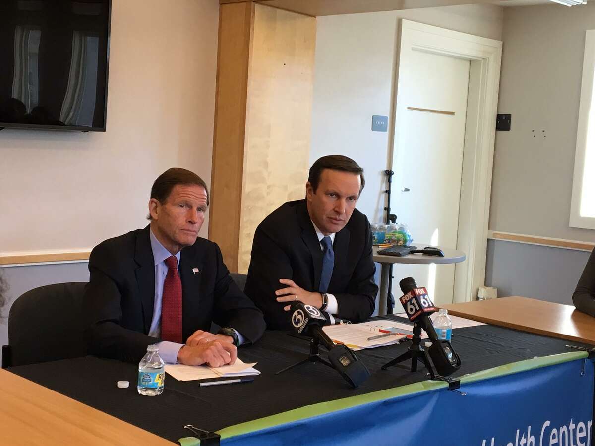 U.S. Sens. Richard Blumenthal and Chris Murphy shared some bad funding news with community health center leaders.