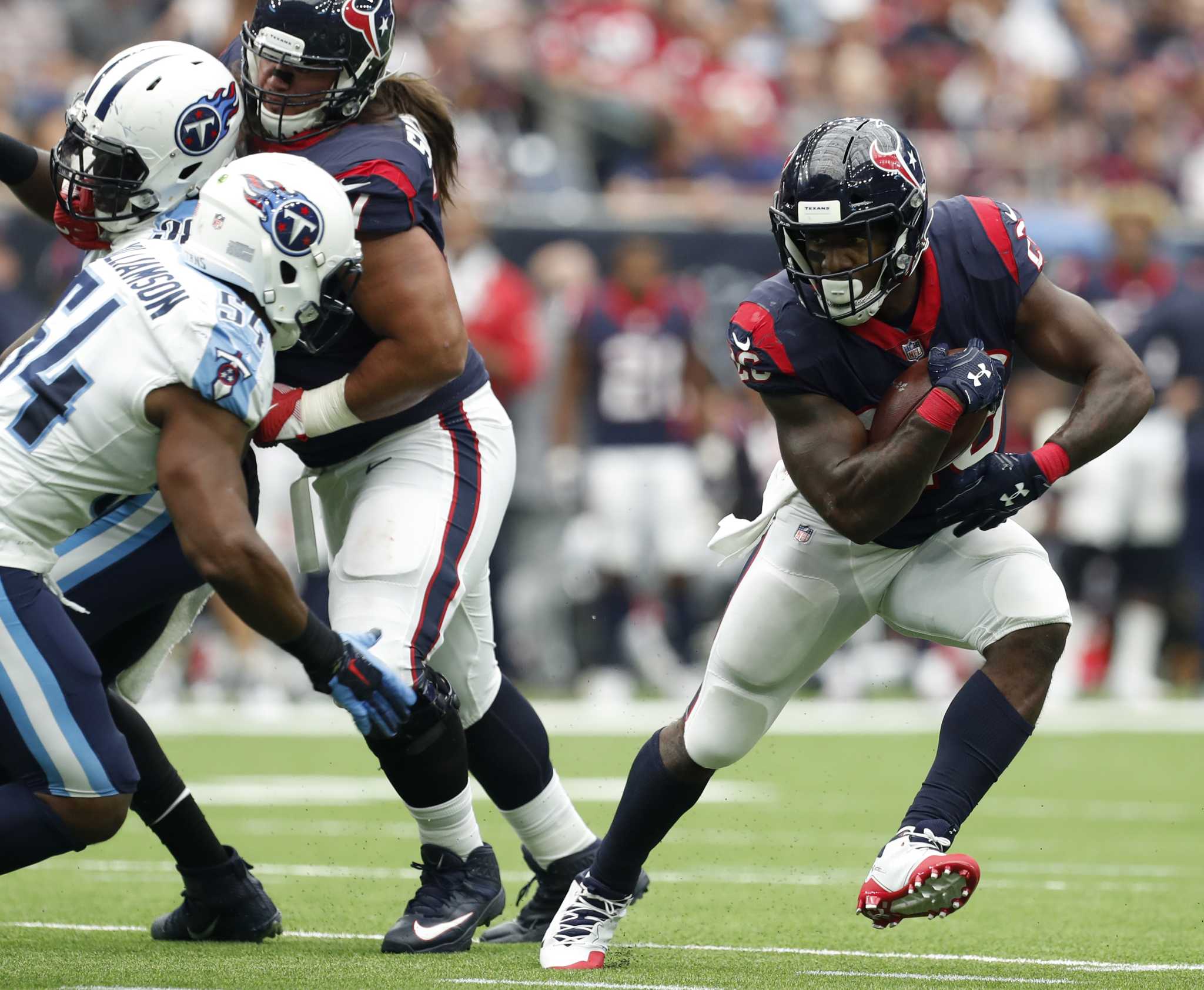 Texans Showcasing Lamar Miller's Receiving Skills