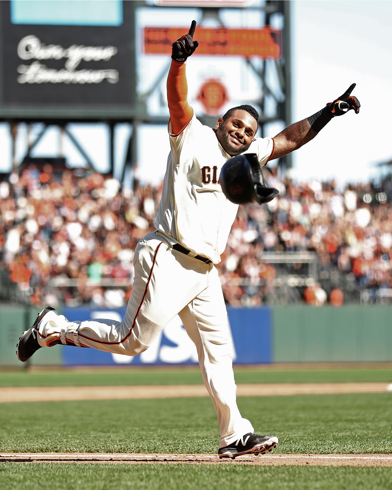 Giants win season finale on Sandoval's walk-off home run – Santa Cruz  Sentinel