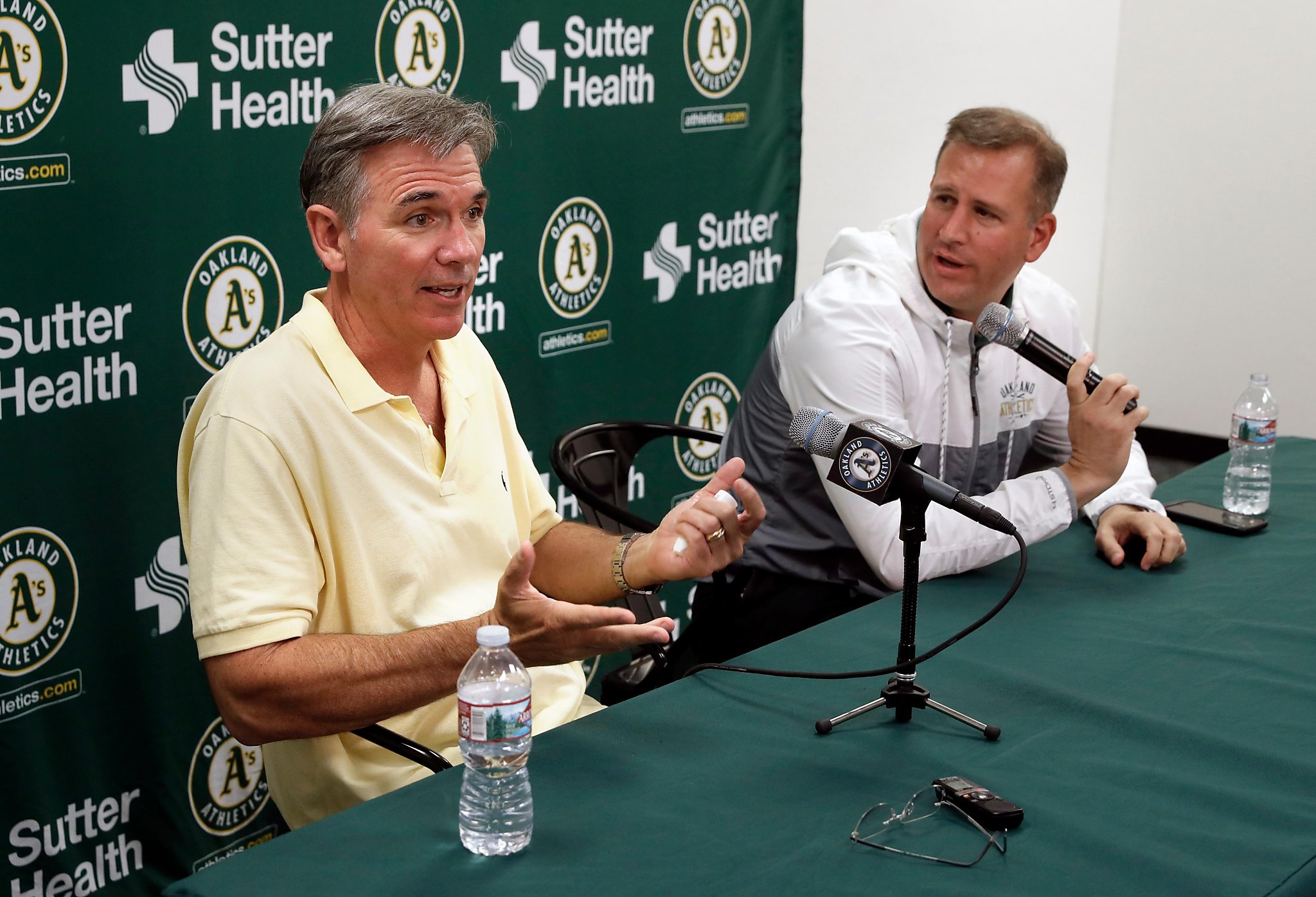 Billy Beane discusses Athletics' offseason plans