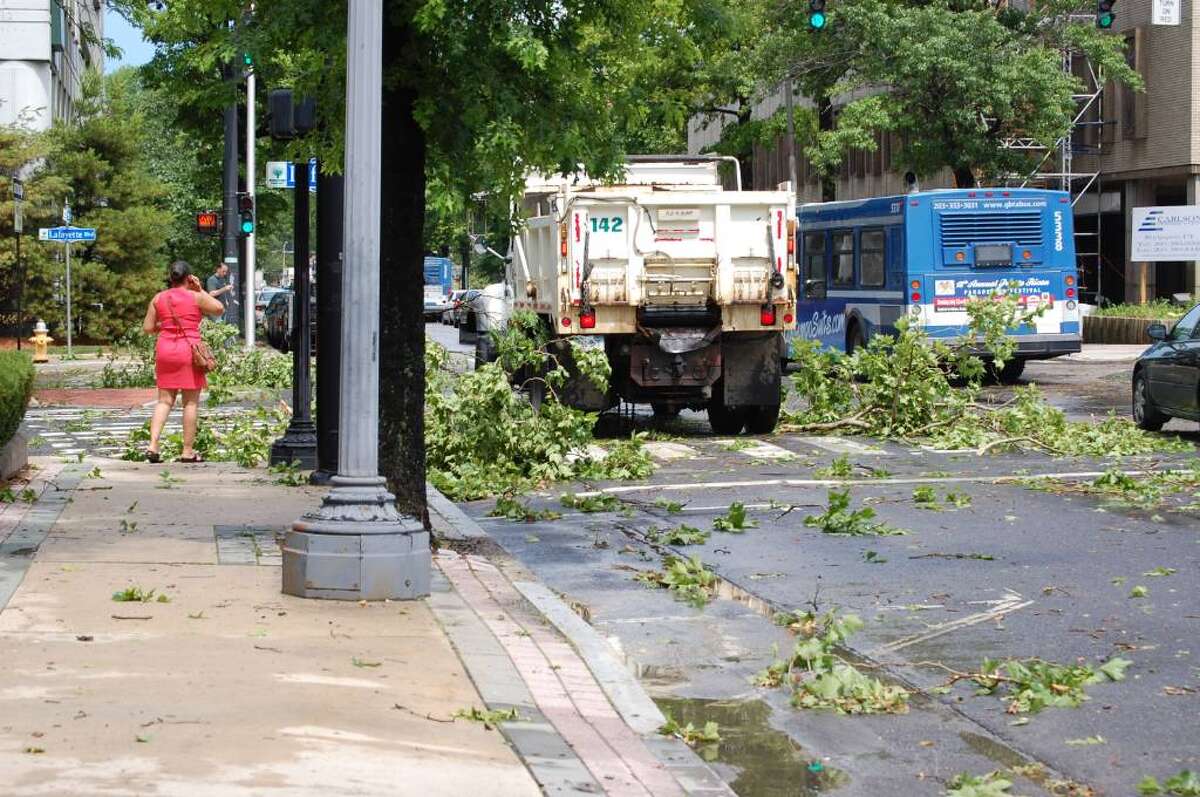 Possible tornado wallops Bridgeport, region