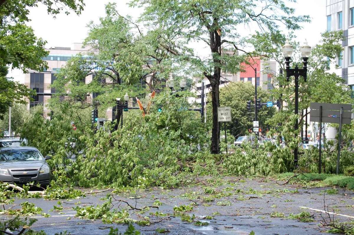 Possible tornado wallops Bridgeport, region