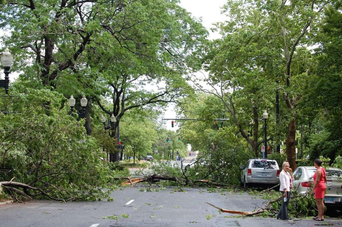 Possible tornado wallops Bridgeport, region