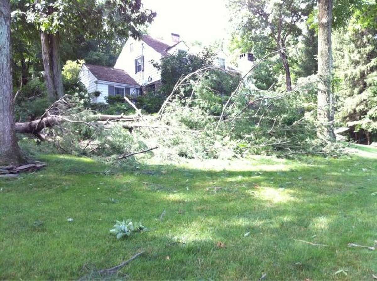 Possible tornado wallops Bridgeport, region