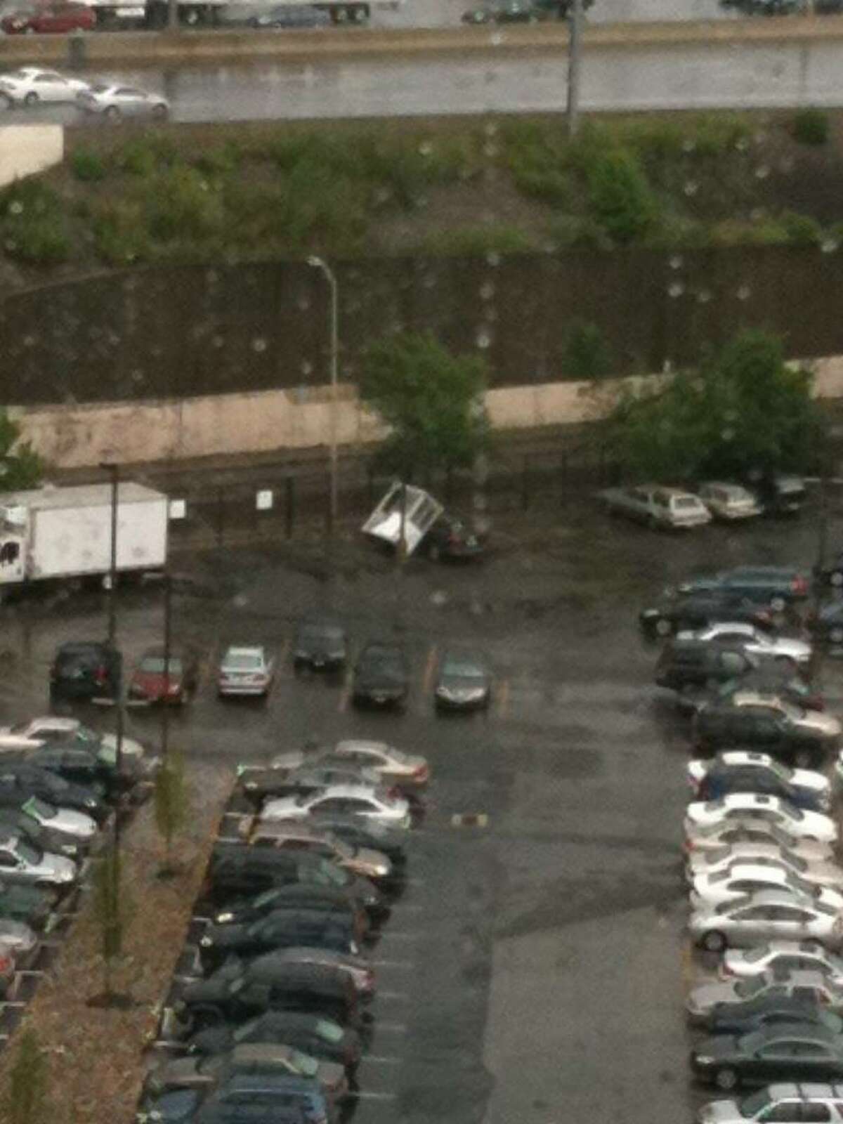 Possible tornado wallops Bridgeport, region