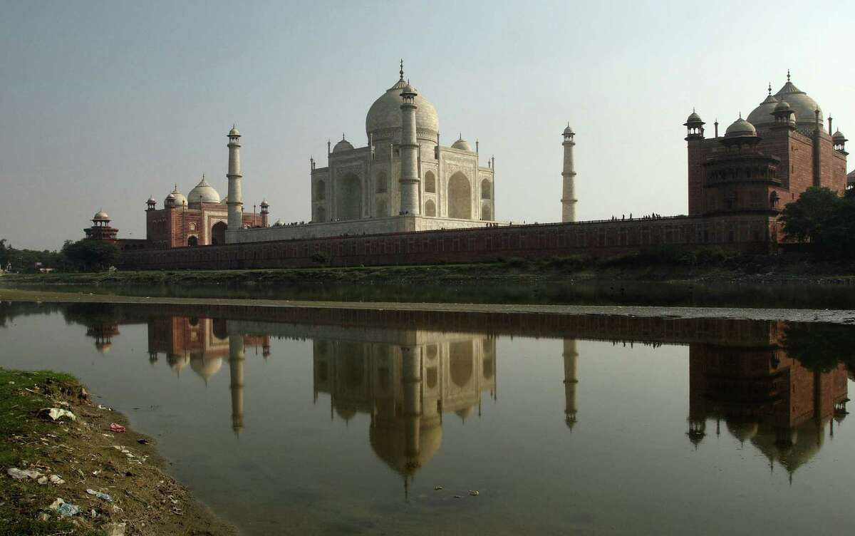 The Taj Mahal in India, on Nov. 25, 2008.
