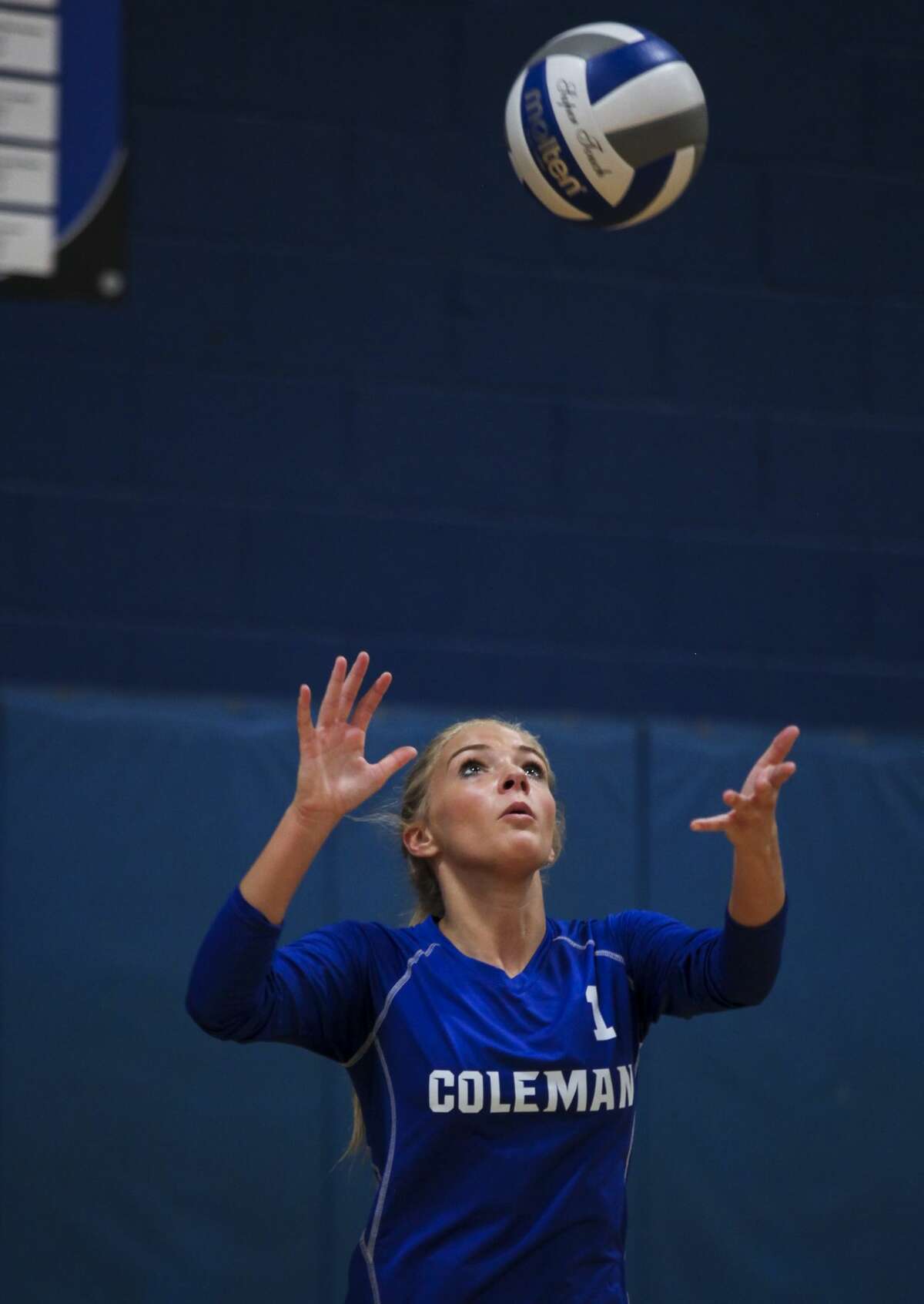 Coleman vs. Breckenridge volleyball - Oct. 3, 2017