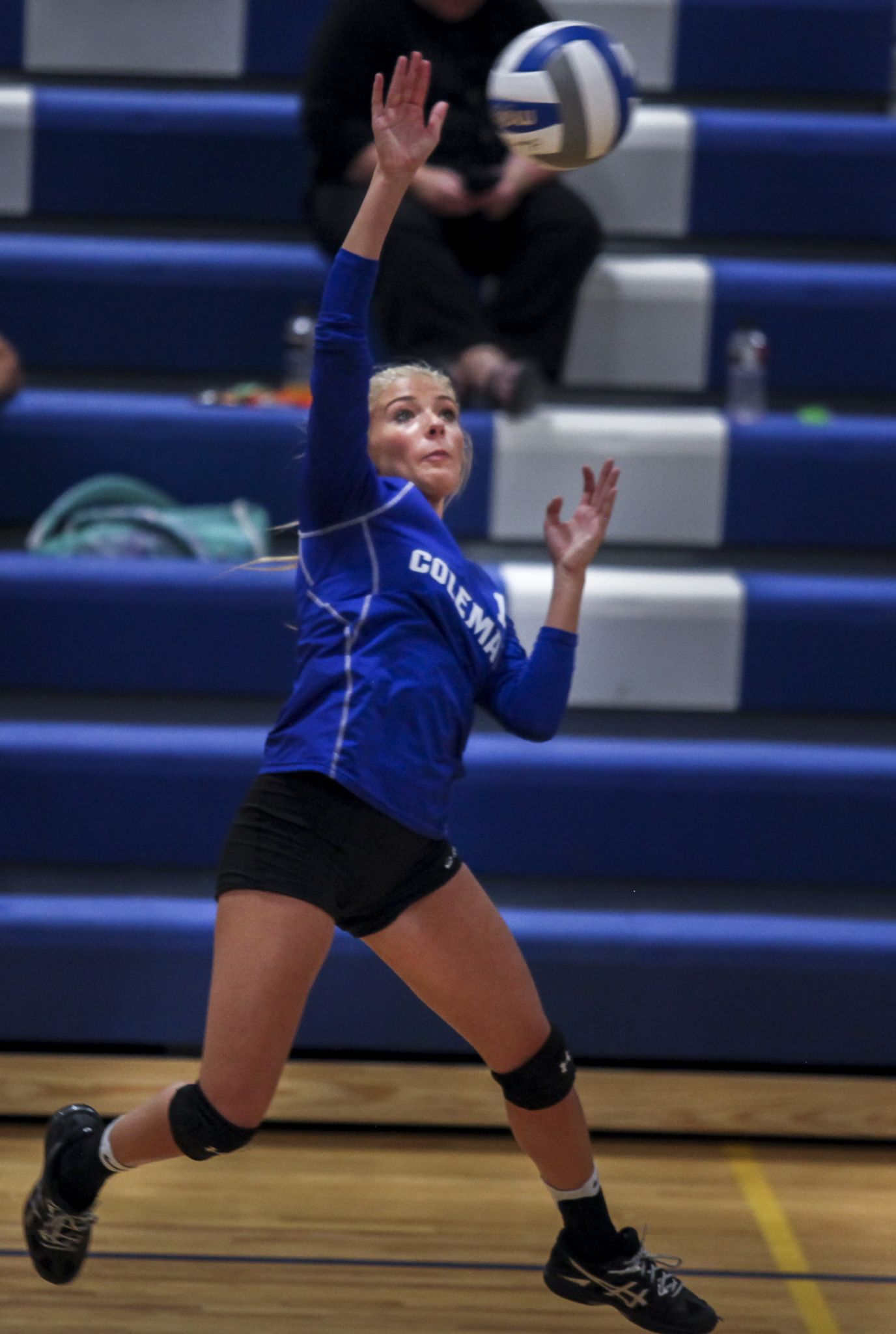 Coleman vs. Breckenridge volleyball Oct. 3, 2017