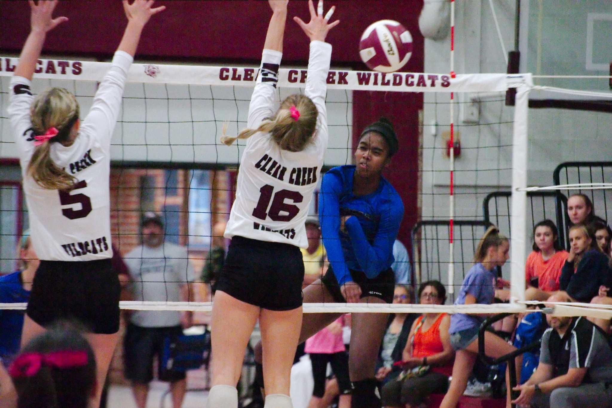 Volleyball Clear Creek edges Clear Springs in four sets