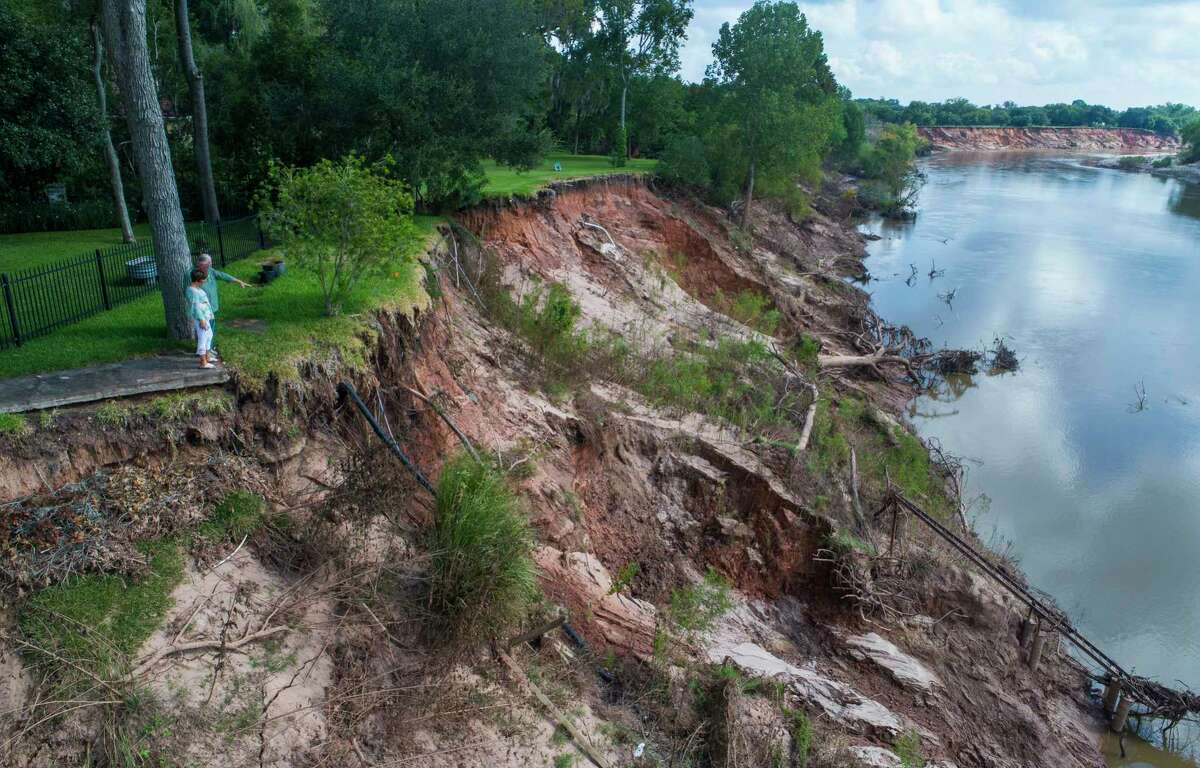 Brazos River Carving Ever-changing Path Of Destruction In Fort Bend County