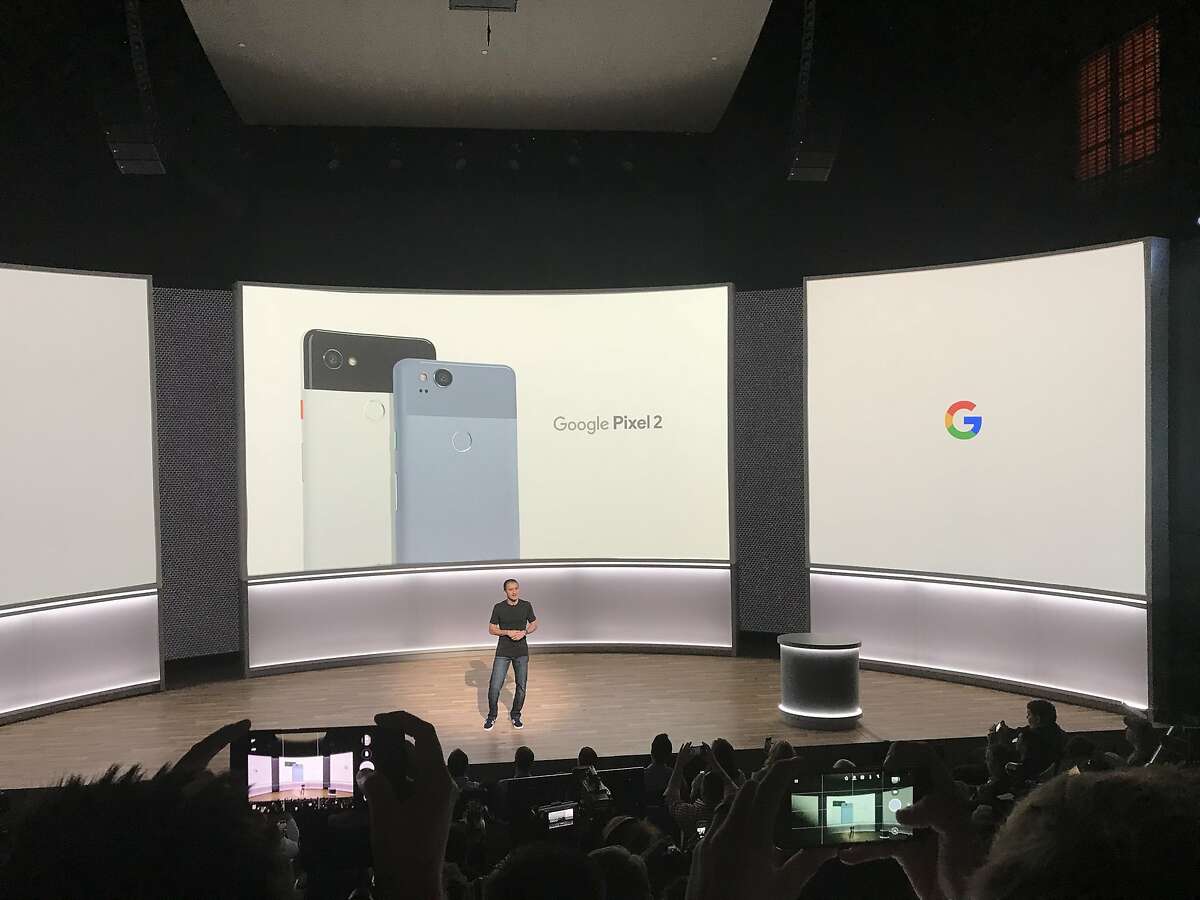 The 5-inch version of the Google Pixel 2 comes in three colors: blue, black and white. There is also the 6-inch Pixel 2 XL.