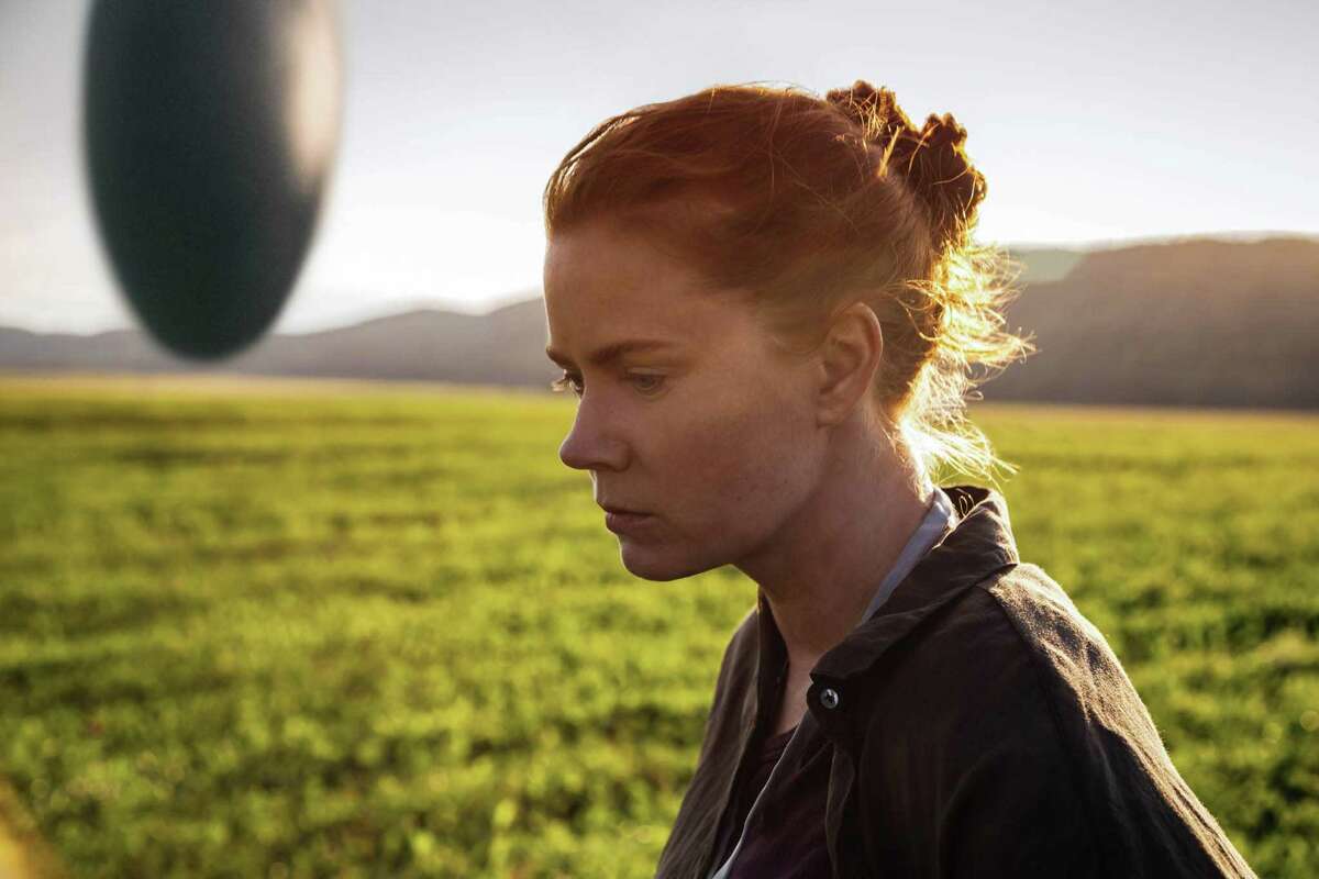 Amy Adams as Louise Banks in "Arrival." The Greenwich Library, 101 W. Putnam Ave. continues its 8 p.m. Friday art feature movie season with “Arrival.” Open to the public.