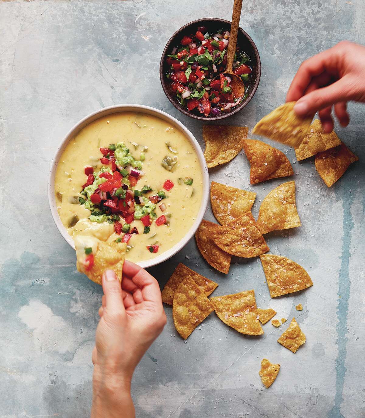Austin Diner Style Queso from  "Queso! Regional Recipes for the World's Favorite Chile-Cheese Dip" by Lisa Fain (Ten Speed Press, $15).