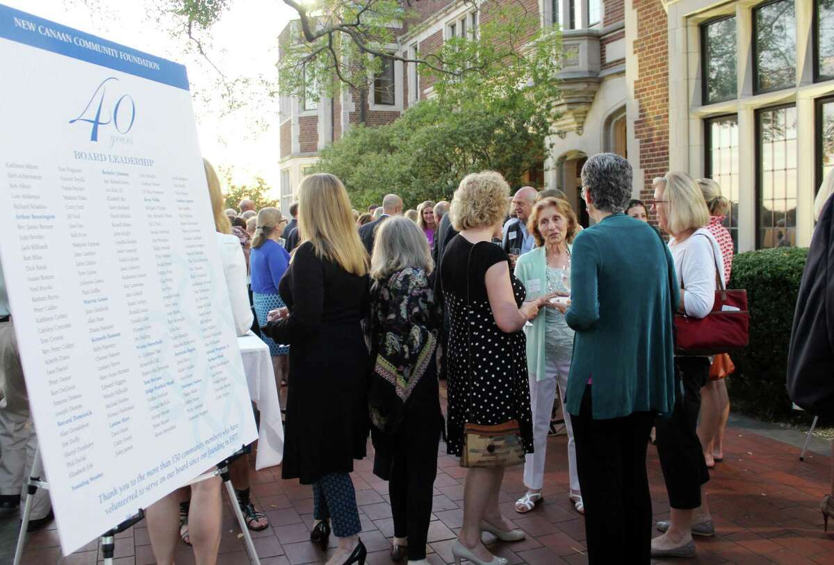 The New Canaan Community Foundation marked its 40th anniversary in Waveny Park Sept. 26.