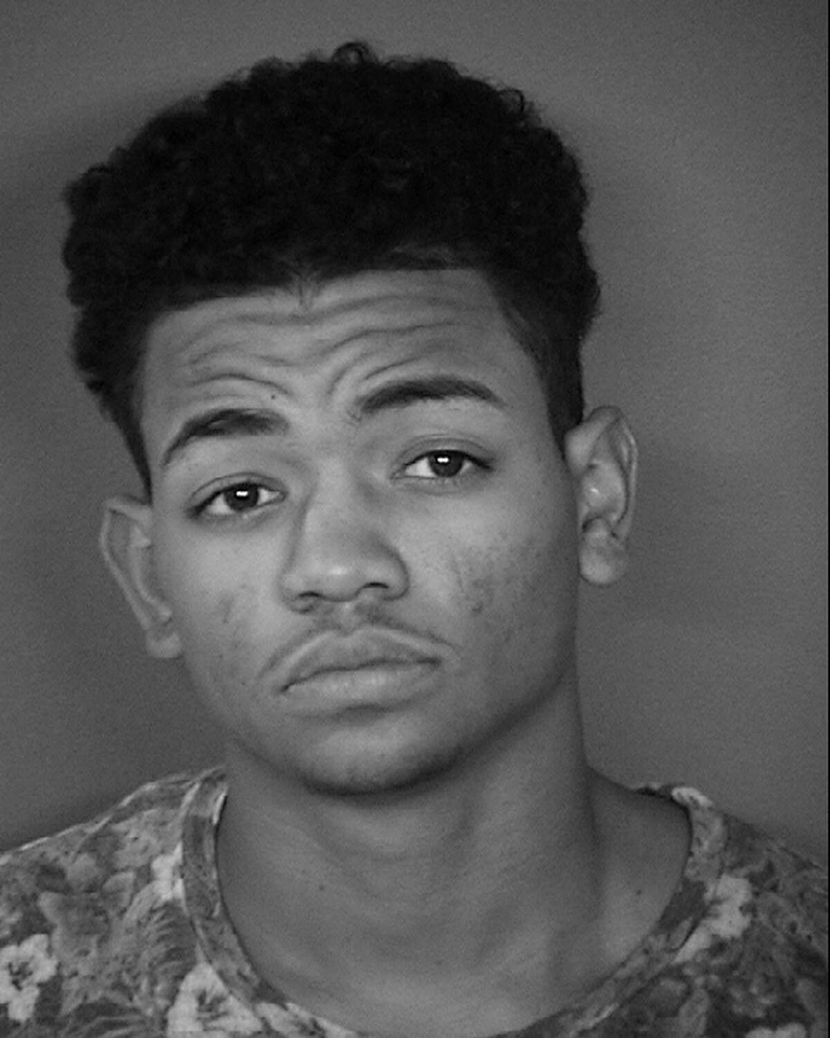 Jeremiah Jazzeniah Corrales, 19, remains in the Bexar County Jail on a charge of aggravated robbery.