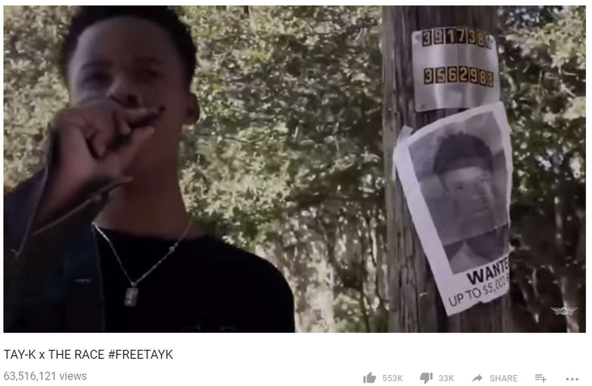 Rapper Tay-K 47 charged in San Antonio fatal shooting