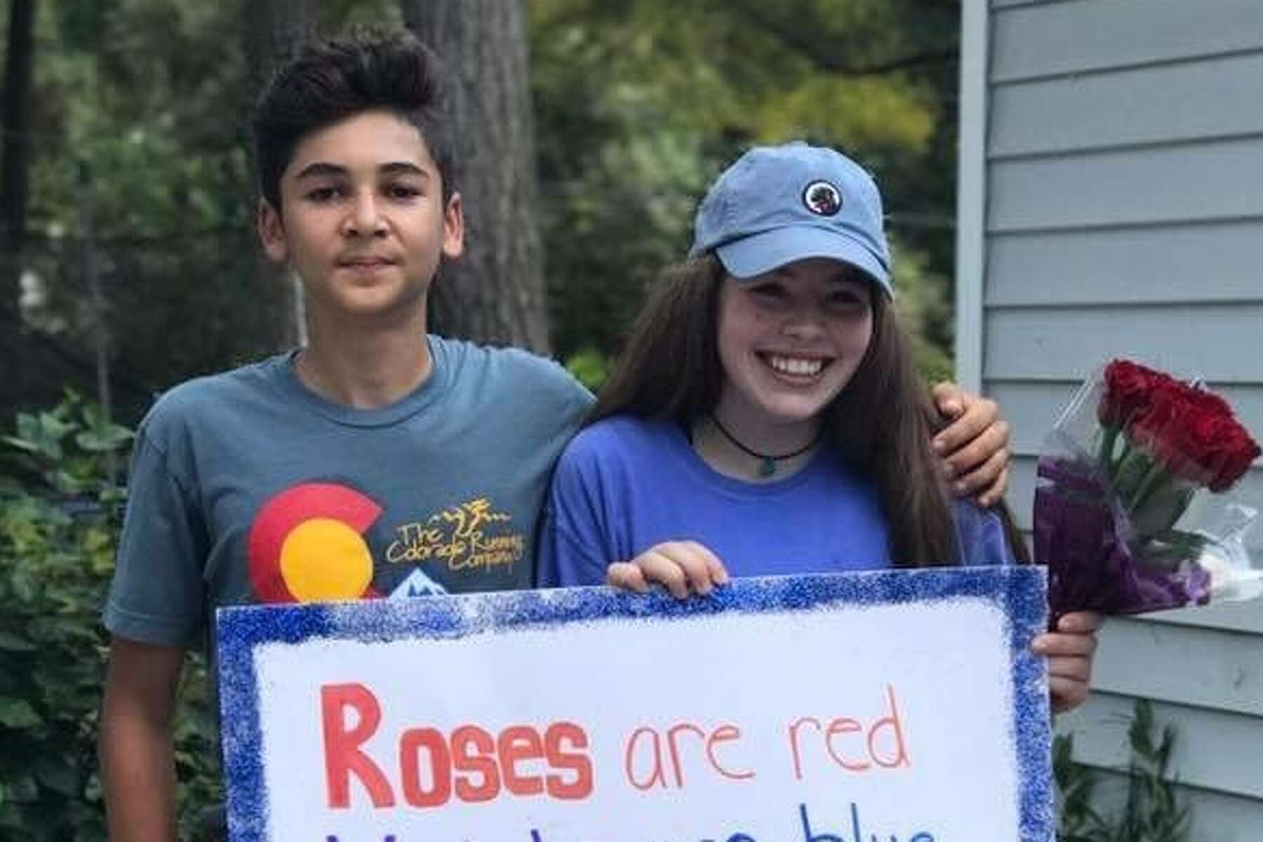 Kingwood teen's Harvey-themed homecoming invitation goes viral