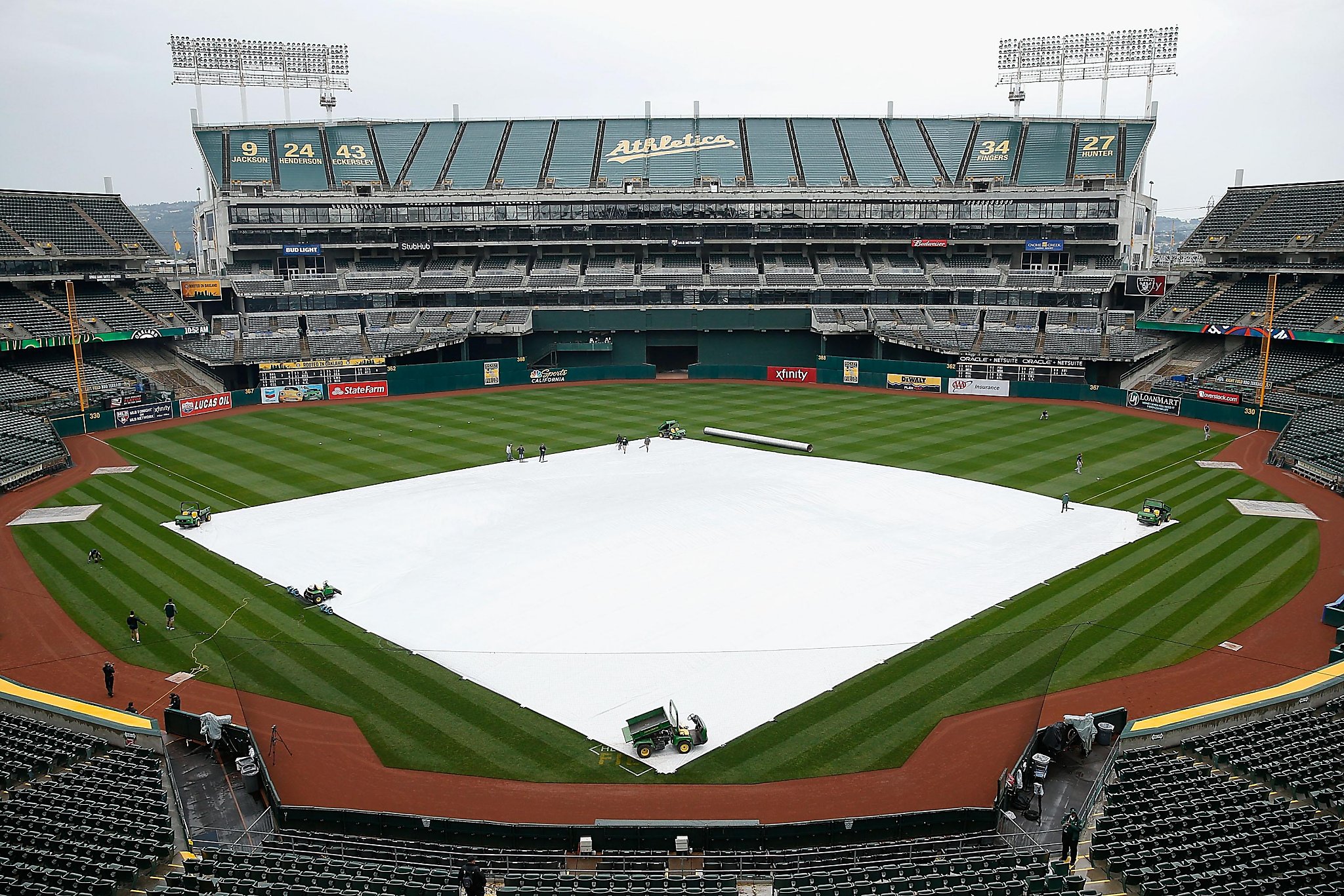 A’s to open Mount Davis for Saturday game against Giants