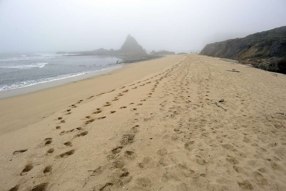 A view of Martin's Beach in Half Moon Bay.