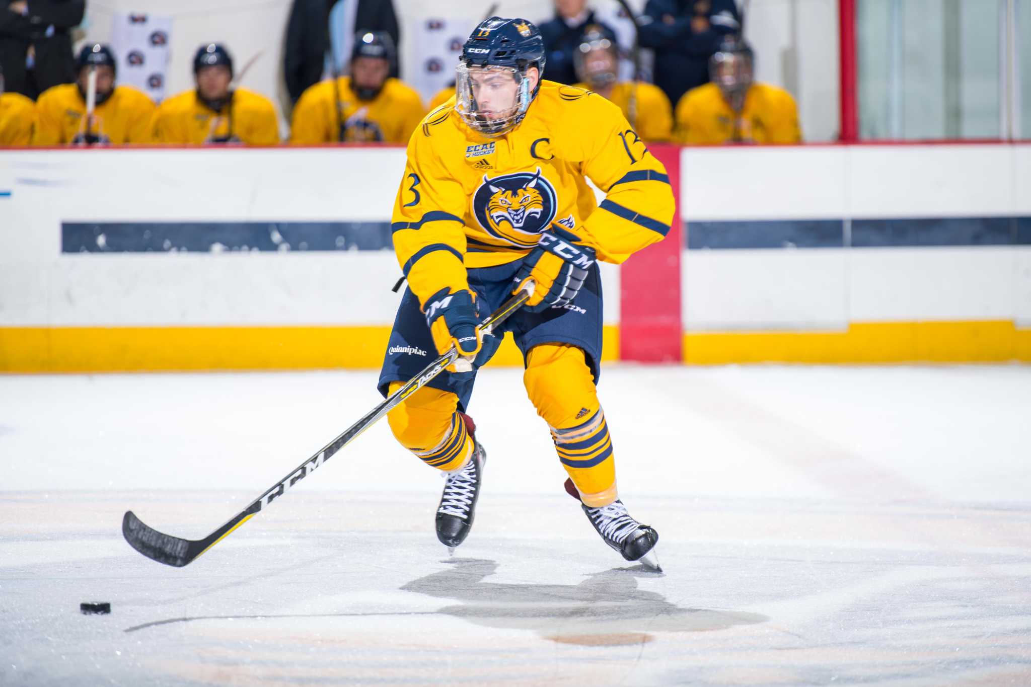 Quinnipiac Hockey Opens Season At Boston College New Haven Register