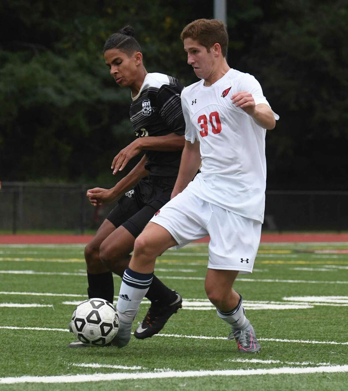 Greenwich boys soccer team edges Trumbull, 1-0