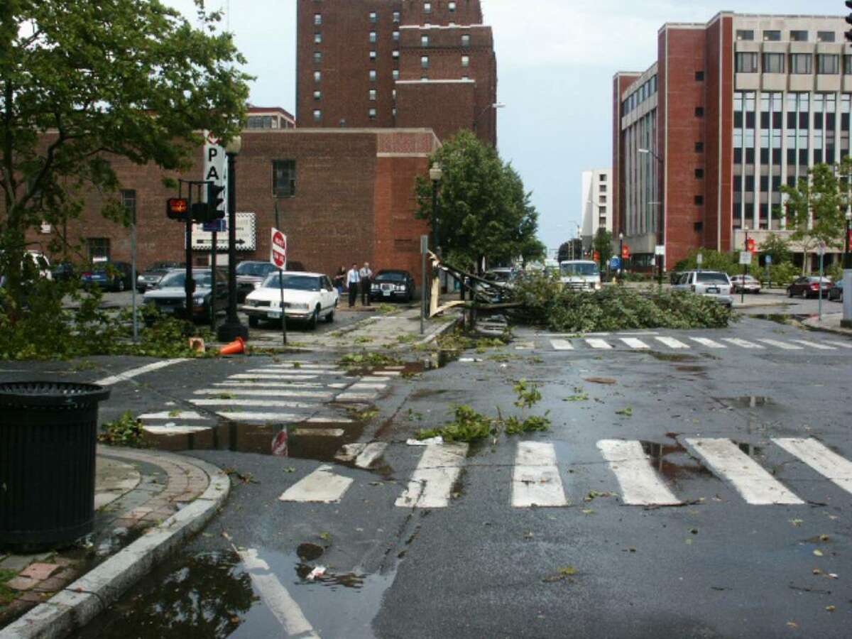 Possible tornado wallops Bridgeport, region