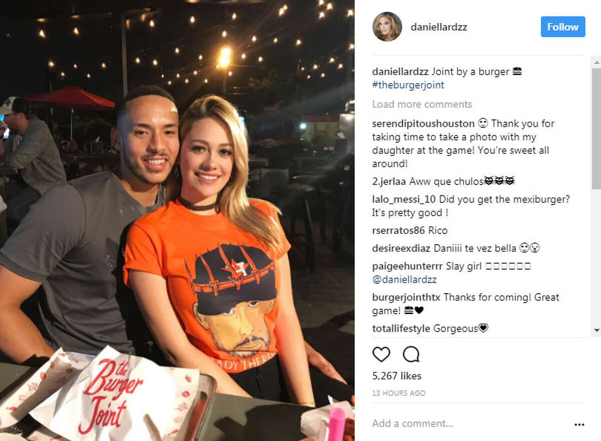 Former Laredo beauty queen hangs out with boyfriend Carlos Correa, fans  after Astros' big win
